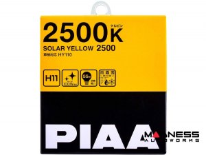 smart fortwo Light Bulb Set - 451 model - H11 Solar Yellow - PIAA 